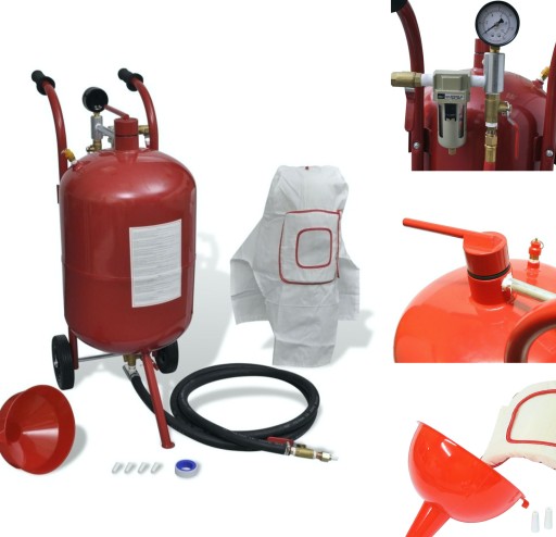 СИФОН ПЕСОЧНАЯ МАШИНА 38Л МОБИЛЬНАЯ + НАБОР АКСЕССУАРОВ