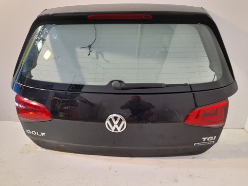 VW VOLKSWAGEN GOLF VII HATCHBACK 2015 rear trunk door (H14)
