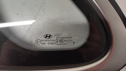 HYUNDAI I30 III HB window bodywork left rear part rear CHROM 17-24