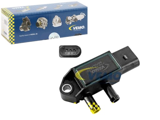 V10-72-1293 - Датчик давления выхлопных газов (количество контактов: 3,) AUDI A3