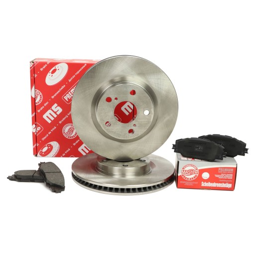 Диски передние колодки TOYOTA AURIS, MIRAI, RAV 4