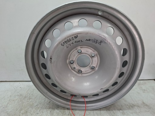 felgen Stahl 51986280 FIAT DOBLO II 16" 2010- 6JX16 5X98 Original FIAT