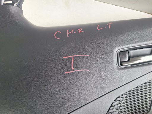 TOYOTA CH-R II 23-> side upholstery left rear part