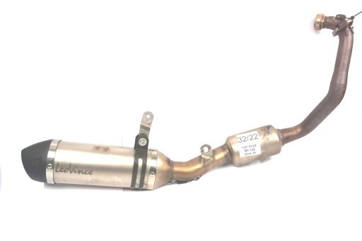 32/22 - Yamaha YZF R125 2014-18 вихлоп Лео Вінс глушник