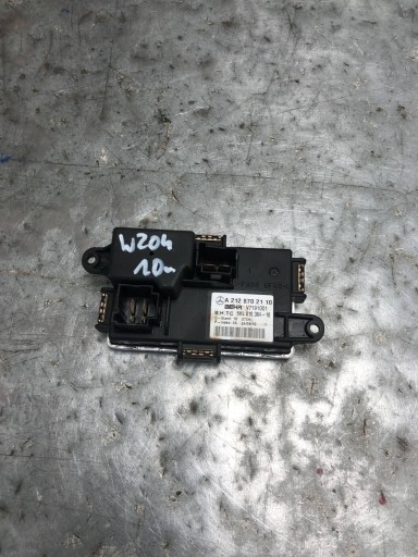 heater fan resistor MERCEDES W204 A2128702110