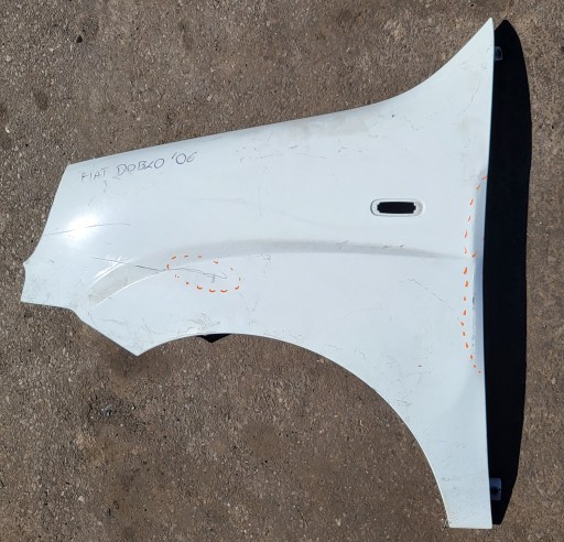 fender left front BIALY FIAT DOBLO and 1 LIFT original