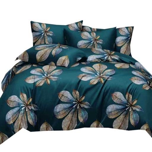 Gruba Pościel 3D Flanelowa 200x220 Flanela Bawełna Kołdra Poduszki Komplet