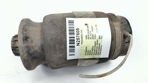 airbag pneumatic left rear part MERCEDES-BENZ ML W164