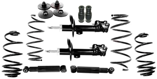 55323639PT - АМОРТИЗАТОРЫ ПРУЖИНЫ РЕЗИНОВЫЕ P + T OPEL ZAFIRA A 99-05