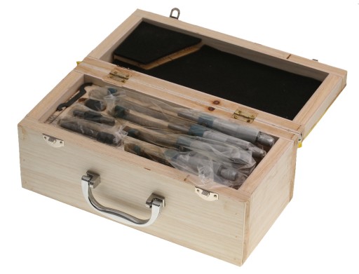 Набор микрометров 4 шт 0-100 мм высокое качество