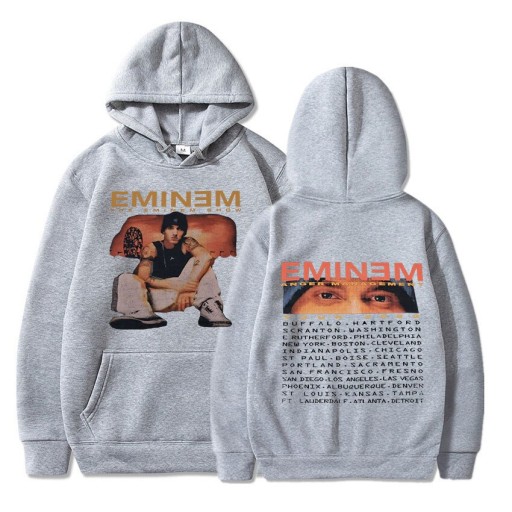 Y2K Mikiny Jeseň muži s kapucňou rapper Eminem