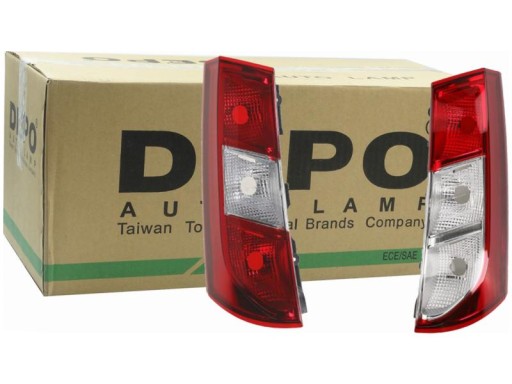 551-19A4L-LD-UE - Задние фонари dacia dokker 12-