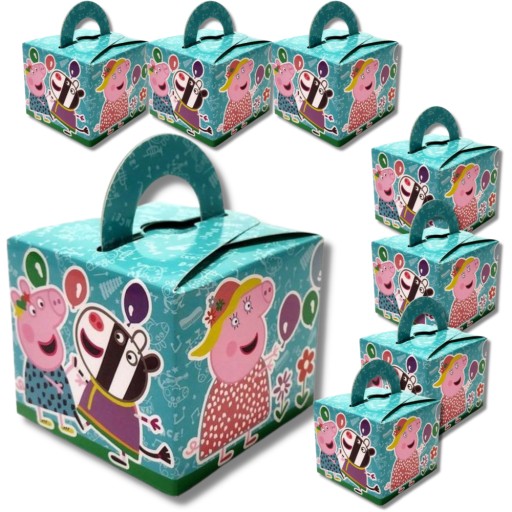 Коробки від цукерок до дня народження свинки Пеппи