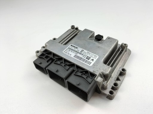 Компьютерный контроллер двигателя peugeot 308 9663193780