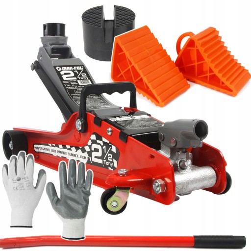 ГІДРАВЛІЧНИЙ ПІДЙОМНИК 2500кг FROG JACK 2.5T НАБІР КЛИНІВ