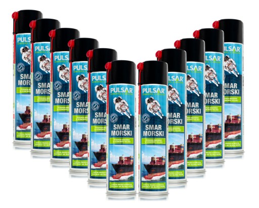 PULSAR MARINE МАСТИЛО СТІЙКЕ ДО СОЛОНОЇ ВОДИ 600 мл x11