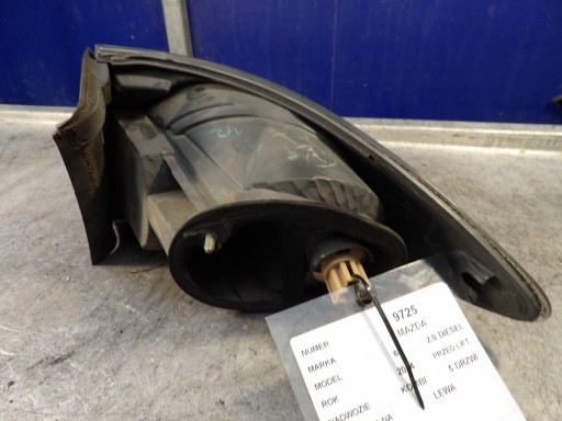 Mazda 6 and light rear left 2,0D