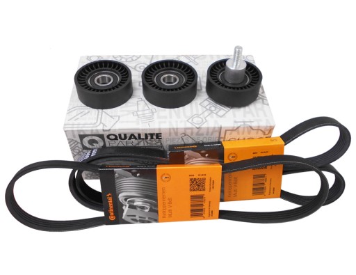 11 28 - 3x натяжний ролик 2x ремінь BMW 3 E46 316i 318i