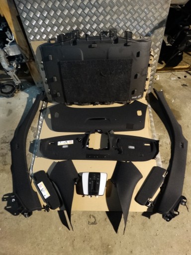IDEALNA KPL. roof upholstery pillars MERCEDES GT W190 1