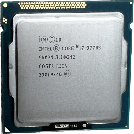 INTEL I7-3770s 3,9GHZ LGA 1155