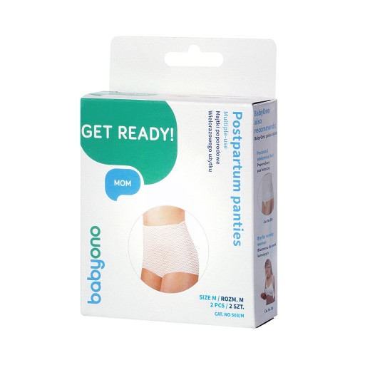 Багаторазові сітчасті післяпологові трусики Babyono M