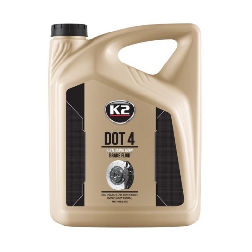 K2 DOT4 тормозная жидкость T114 5L
