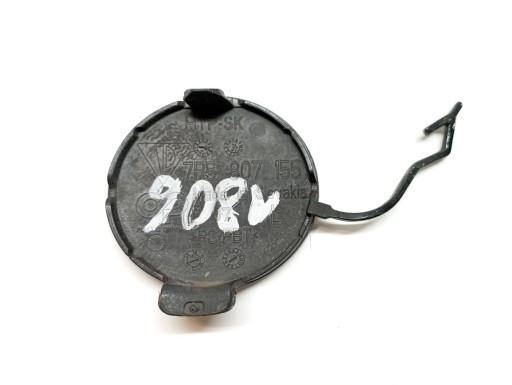 blende abdeckung abschleppöse der stoßstange vorne 0417P5807155 Porsche Cayenne II