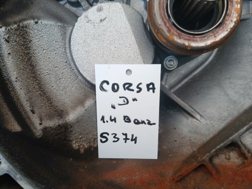 gearbox, F17S374 1.4 Opel Corsa E + warrenty + OLEJ