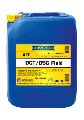Ravenol atf dct/dsg oil 20л / g052 182 a2 / g 052 529 a2 / wsd-m2c200-d2 /