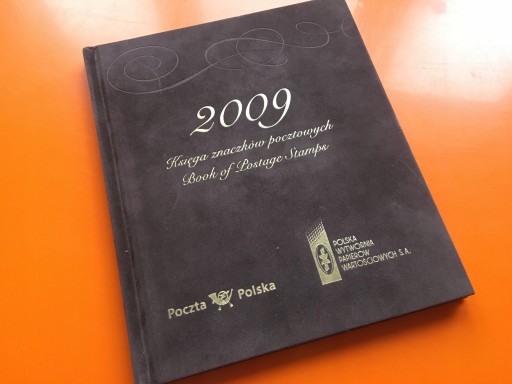 Księga znaczków pocztowych 2009 Pusta