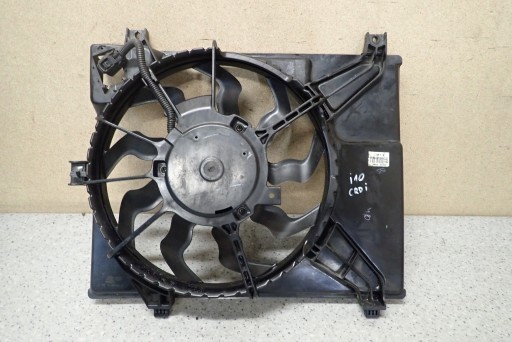 Hyundai i10 crdi 07-13 водяний вентилятор радіатора