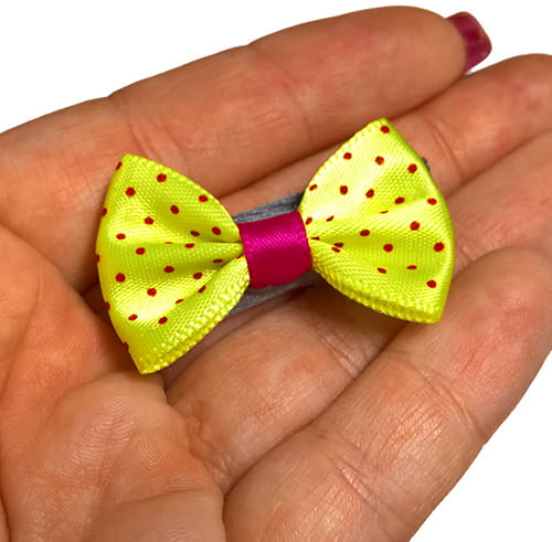 Шпилька бантик своїми руками