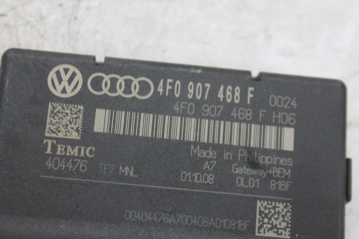 modul Bedienteil GATEWAY 4F0907468F AUDI A6 C6 04-11