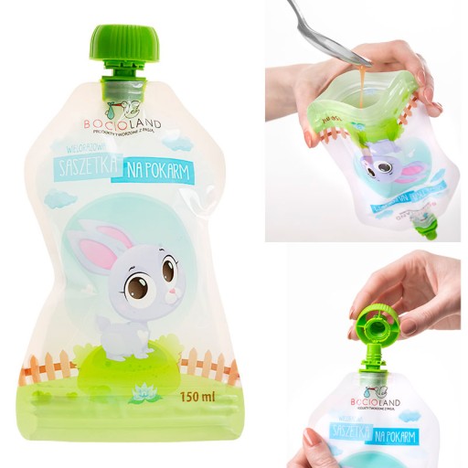 Пакети Bocioland харчові 1 шт 150 мл