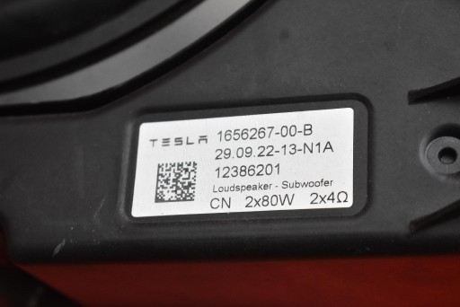 speaker SUBWOOFER 1656267-00-B TESLA MODEL Y 20