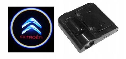 СВЕТОДИОДНЫЙ ЛОГОТИП ПРОЕКТОР HD 3D БЕСПРОВОДНОЙ CITROEN