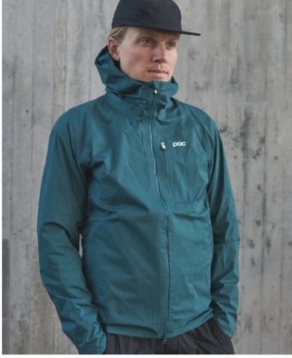 Синя велосипедна куртка POC M