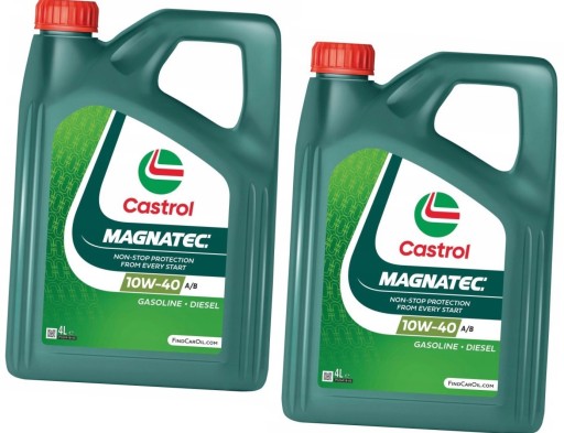 CASTROL 10W-40 MAGNATEC МОТОРНОЕ МАСЛО 4 Л БЕНЗИН