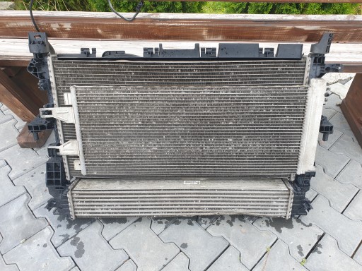 Комплект радіаторів і вентиляторів для citroen jumper iii 2.0 hdi