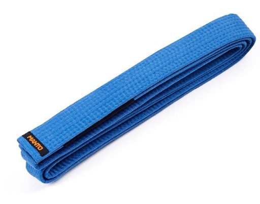 Пояс манто 0 см синій