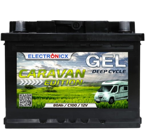 Гелевий акумулятор 12v 80ah electronicx гелевий