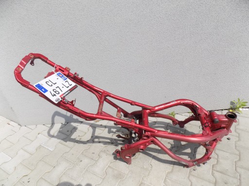 Kawasaki ER6F рамка документи 2007 р.