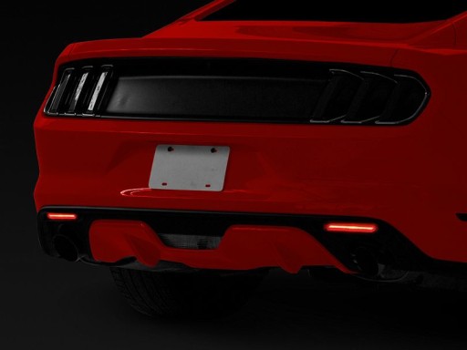 JGD-MU15-RBSM - Світлодіодний бампер дифузор Mustang 2015-2017