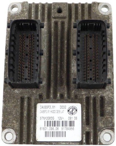 FIAT GRANDE PUNTO e computer Centralina Motore 1.2 IAW5SF3.M1 51784956