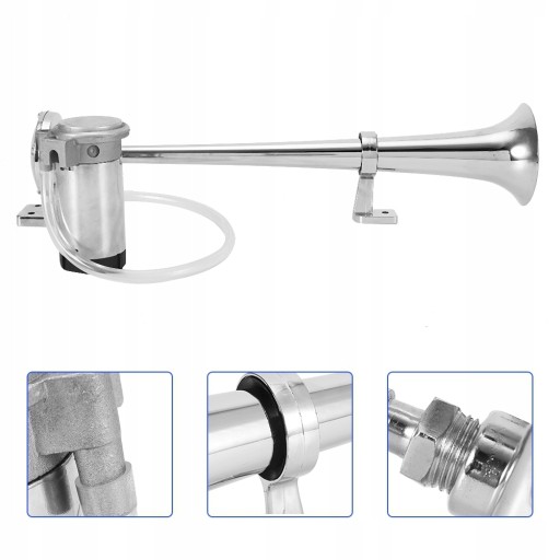 QC32121 - 178 дБ, 120 Гц, одинарная труба с гальваническим покрытием