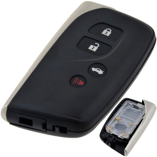 LEX16 - Корпус пульт дистанционного ключа LEXUS стрелка TOY48 4 кнопки