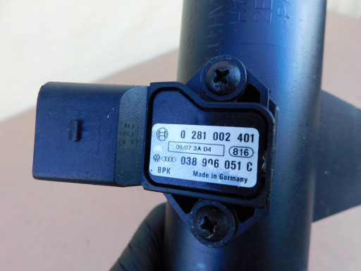 Volkswagen CRAFTER 2.5 TDI hose pipe wiring air turbo of the intercooler OR