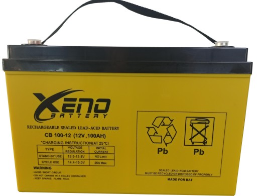 Аккумулятор powerbat xeno 12v 100ah agm cb 100-12x магазин краков