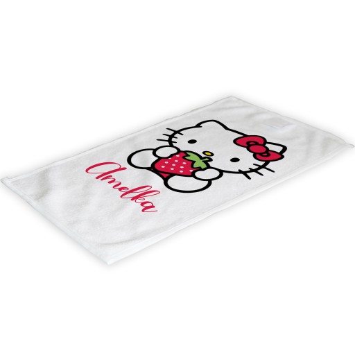 Рушник іменний для дитячого садка, мікрофібра, 70х30