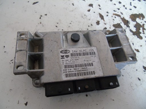 9654596080 - Модуль компьютера двигателя 9663380880 peugeot 207